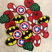 Load image into Gallery viewer, Superhero patch patches spiderman Batman hulk captain America