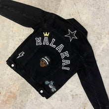 Load image into Gallery viewer, Eazy - E custom made denim jacket cool unique one of a kind