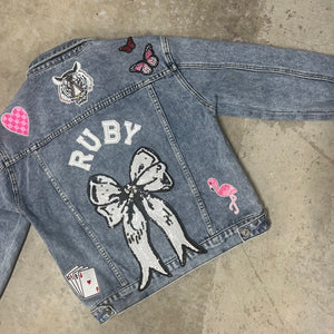 Pre Teen Personalised Denim Jacket