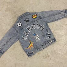 Load image into Gallery viewer, The Saint Personalised Denim Jacket
