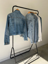Load image into Gallery viewer, Adults personalised denim jackets. Custom made to order
