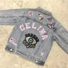 Load image into Gallery viewer, The Saint Personalised Denim Jacket
