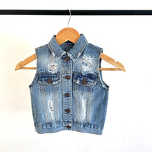 Load image into Gallery viewer, Personalised Denim Vest
